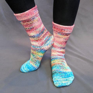 Knitcircus Yarns: Imaginary Best Friend Impressionist Matching Socks Set (medium), Greatest of Ease, choose your cakes, ready to ship yarn