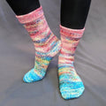 Knitcircus Yarns: Imaginary Best Friend Impressionist Matching Socks Set (large), Greatest of Ease, choose your cakes, ready to ship yarn