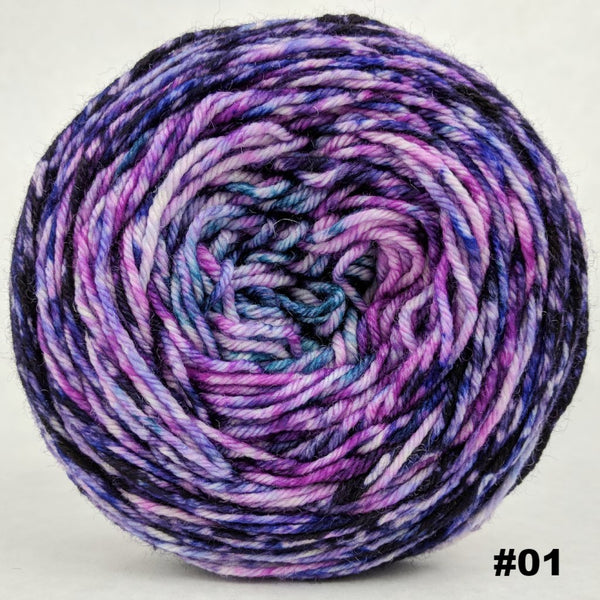 Knitcircus Yarns: The Knit Sky 100g Impressionist Gradient, Divine, choose your cake, ready to ship yarn