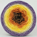 Knitcircus Yarns: Pumpkin to Talk About 150g Panoramic Gradient, Opulence, ready to ship yarn