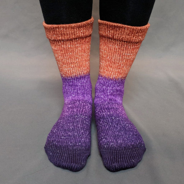 Knitcircus Yarns: Bewitched Panoramic Gradient Matching Socks Set, dyed to order yarn