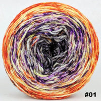 Knitcircus Yarns: Something Wicked 100g Impressionist Gradient, Parasol, choose your cake, ready to ship yarn