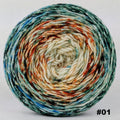 Knitcircus Yarns: Country Roads 100g Impressionist Gradient, Greatest of Ease, choose your cake, ready to ship yarn