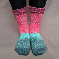 Knitcircus Yarns: Deck The Halls Panoramic Gradient Matching Socks Set, dyed to order yarn