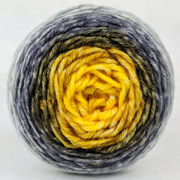 Knitcircus Yarns: Brass and Steam 50g Panoramic Gradient, Divine, ready to ship yarn - SALE