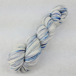 Knitcircus Yarns: Fishing in Quebec 100g Speckled Handpaint skein, Ringmaster, ready to ship yarn