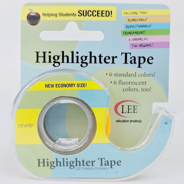 Highlighter Tape, assorted colors, ready to ship