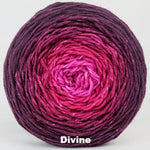 Knitcircus Yarns: My Funny Valentine Chromatic Gradient, dyed to order yarn