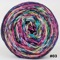 Knitcircus Yarns: Paint the Town 100g Modernist, Greatest of Ease, choose your cake, ready to ship yarn