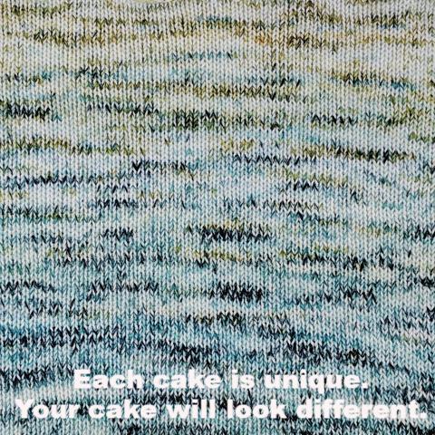 Knitcircus Yarns: Wild Rumpus 100g Impressionist Gradient, Parasol, choose your cake, ready to ship yarn