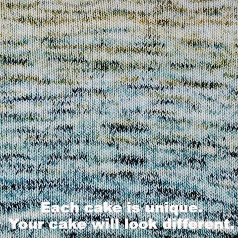 Knitcircus Yarns: Wild Rumpus 100g Impressionist Gradient, Divine, choose your cake, ready to ship yarn