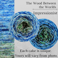 Knitcircus Yarns: The Wood Between the Worlds Impressionist Gradient, dyed to order yarn