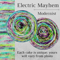 Knitcircus Yarns: Electric Mayhem Modernist, dyed to order yarn