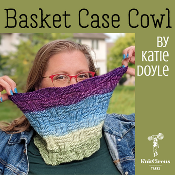 Basket Case Cowl Yarn Pack, pattern not included, dyed to order