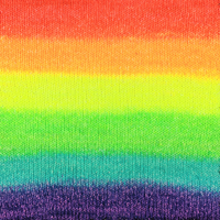 Knitcircus Yarns: Rainbow Road 100g Panoramic Gradient, Daring, ready to ship yarn