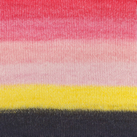 Knitcircus Yarns: Ready to Flamingle Panoramic Gradient Matching Socks Set (medium), Greatest of Ease, ready to ship yarn