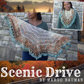 Scenic Drive Crochet Shawl Yarn Pack, pattern not included, dyed to order