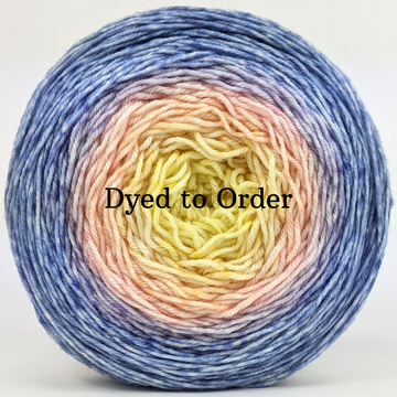 oAutoSjy 240m Long Gradient Colorful Cake Yarn Soft Cotton Yarn for  Knitting and Crocheting Hand Knitted Yarn Multicolored Yarn DIY Craft  Knitting