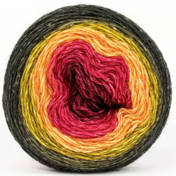 Knitcircus Yarns: Unbeleafable 100g Panoramic Gradient, Breathtaking BFL, ready to ship yarn
