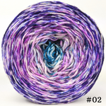 Knitcircus Yarns: The Knit Sky 100g Impressionist Gradient, Parasol, choose your cake, ready to ship yarn