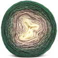 Knitcircus Yarns: Let It Snow 100g Panoramic Gradient, Breathtaking BFL, ready to ship