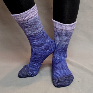 Knitcircus Yarns: Dream a Little Dream Chromatic Gradient Matching Socks Set (large), Greatest of Ease, ready to ship yarn