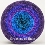 Knitcircus Yarns: The Knit Sky Monster 300g Panoramic Gradient, dyed to order yarn