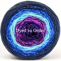 Knitcircus Yarns: Stargazing Panoramic Gradient, dyed to order yarn