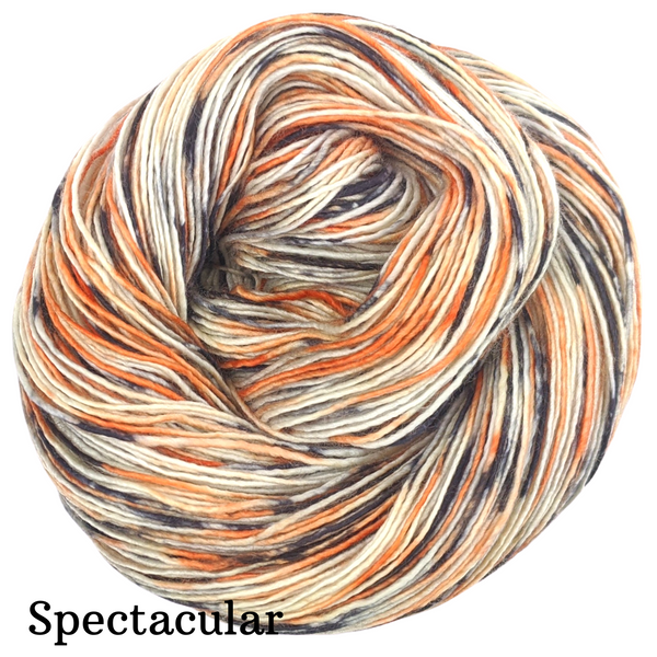 Knitcircus Yarns: Trick or Treat Speckled Skeins, ready to ship yarn