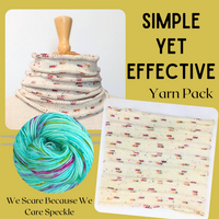 Simple Yet Effective Yarn Pack, pattern not included, ready to ship