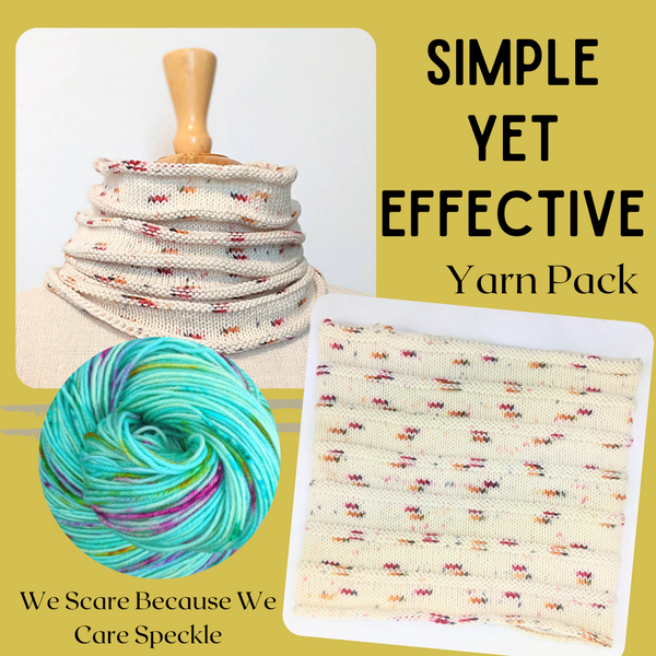 Simple Yet Effective Yarn Pack, pattern not included, ready to ship