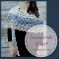 Summertide Shawl Yarn Pack, pattern not included, dyed to order