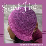 Swirl Hat Yarn Pack, pattern not included, dyed to order