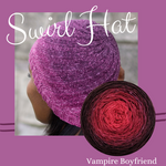 Swirl Hat Yarn Pack, pattern not included, ready to ship
