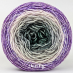 Knitcircus Yarns: Tartans and Time Travel Panoramic Gradient, dyed to order yarn