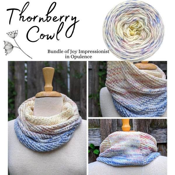 Thornberry Cowl Yarn Pack, pattern not included, ready to ship
