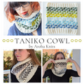 Taniko Colorwork Cowl Yarn Pack, pattern not included, ready to ship