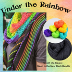 Under the Rainbow Yarn Pack, pattern not included, ready to ship