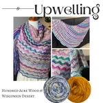Upwelling Shawl Yarn Pack, pattern not included, dyed to order