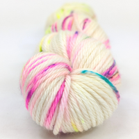 Knitcircus Yarns: Wild Child 100g Speckled Handpaint skein, Ringmaster, ready to ship yarn