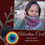 Arboretum Cowl Yarn Pack, pattern not included, dyed to order