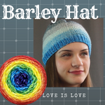Barley Hat Yarn Pack, pattern not included, Gradient, dyed to order
