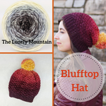 Blufftop Hat Yarn Pack, pattern not included, ready to ship