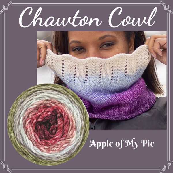 Chawton Cowl Yarn Pack, pattern not included, ready to ship