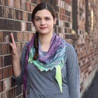 Hitchhiker Shawl Yarn Pack, pattern not included, dyed to order