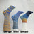 Knitcircus Yarns: The Knit Sky Extreme Striped Matching Socks Set (large), Trampoline, ready to ship yarn