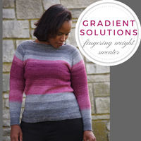 Pattern - Digital Download of Gradient Solutions II Sweater, by Elizabeth Morrison