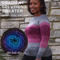 Gradient Solutions Sweater II Yarn Pack, pattern not included, dyed to order