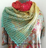 Pattern - Digital Download of Lacy Lines Shawl by Margo Bauman