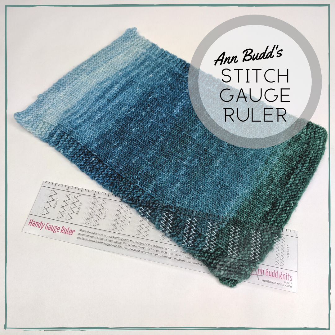 Stitch Buzz Stretch Ruler 1.5 x 10 inch Ruler for Knit Fabrics